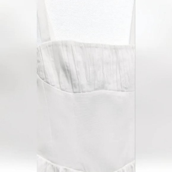 ZARA VOLUMINOUS SKIRT DRESS - Picture 8 of 8